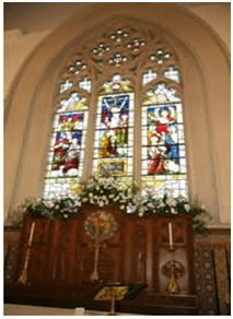 Picture of the east window of 1872